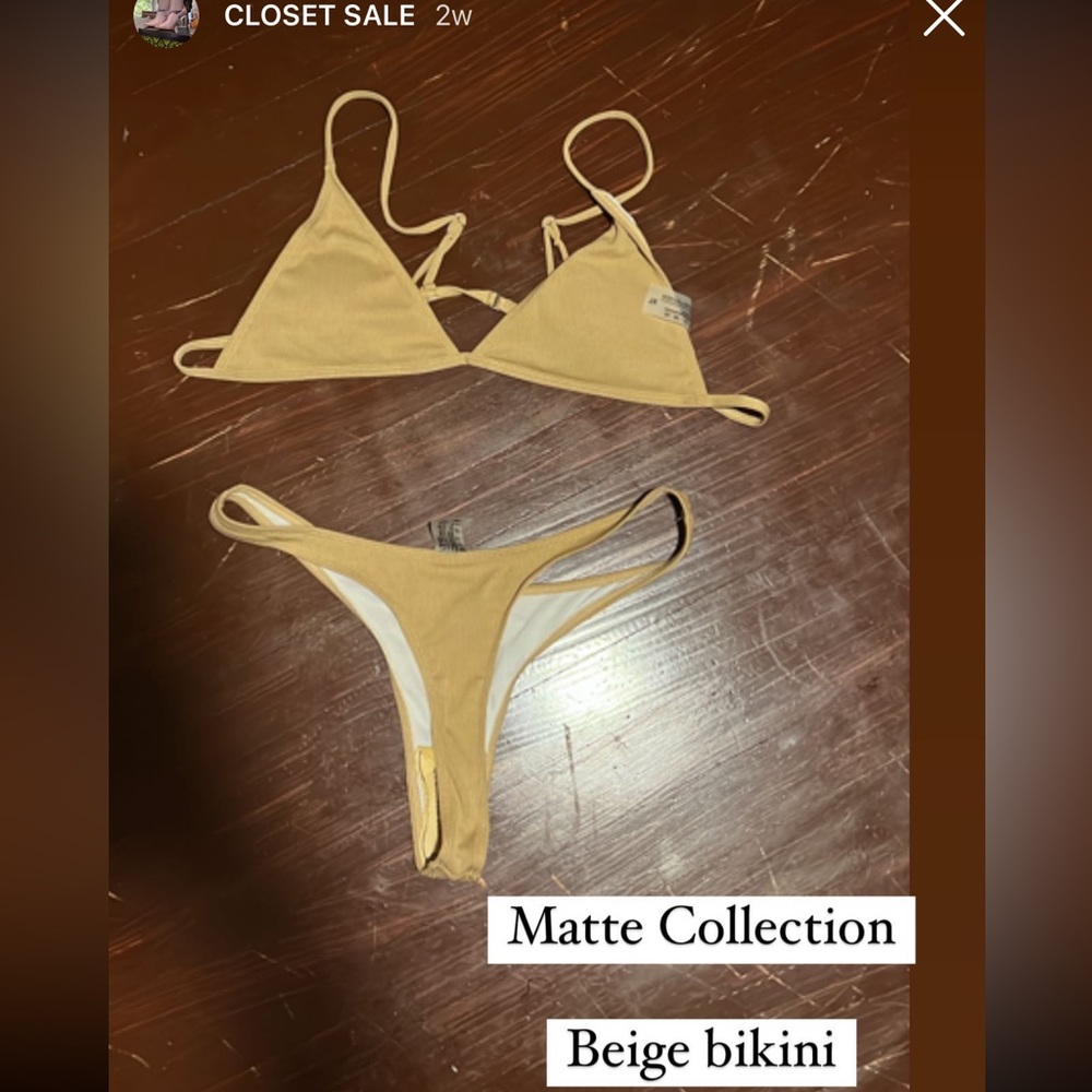Matte Collection nude bikini